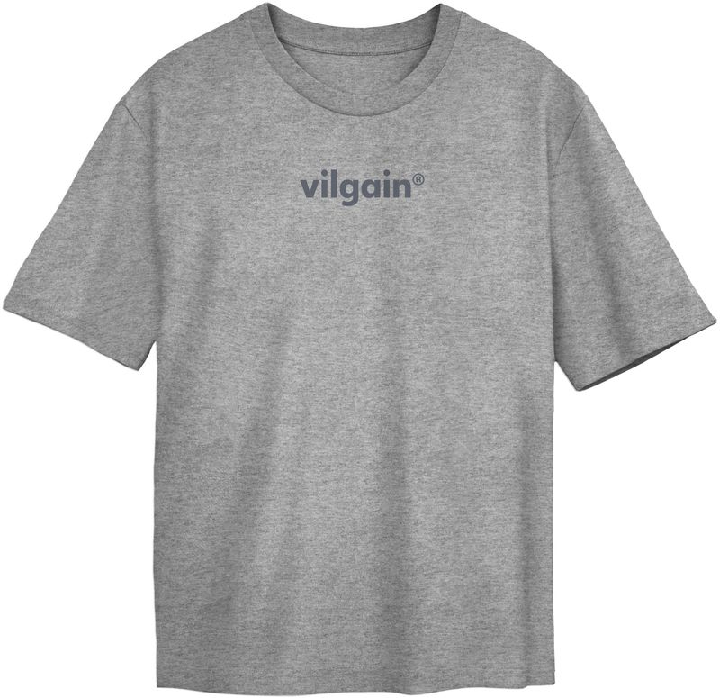 Vilgain Logotype Tee XS Grey melange