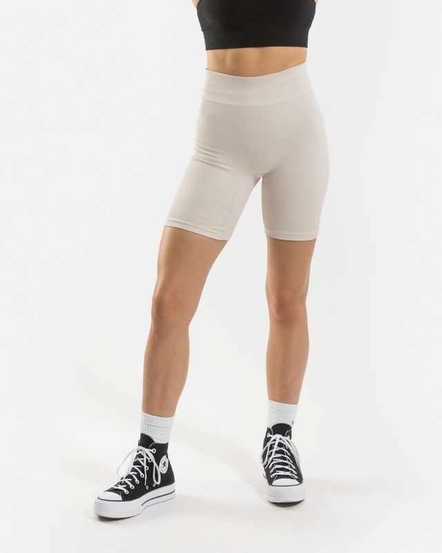 Vilgain Seamless Ribbed Biker Shorts XS/S sand Obrázek