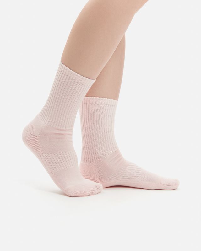 Vilgain Organic Crew Socks 43 - 46 1 pár powder Obrázek