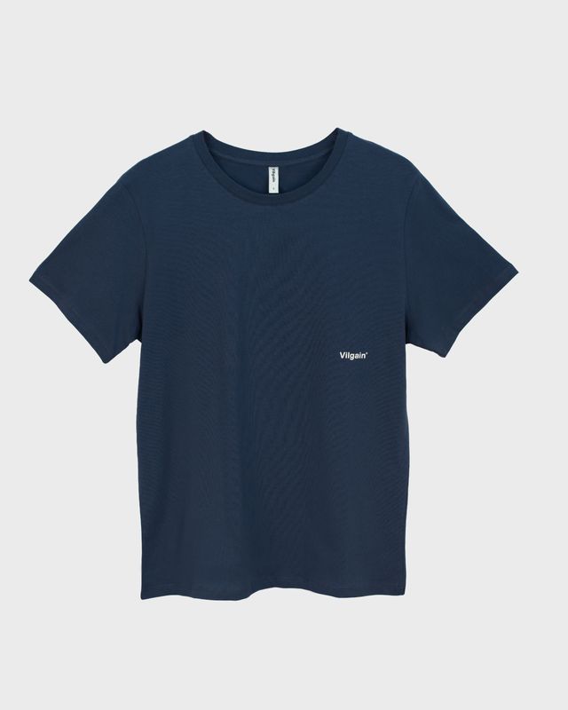 Vilgain Athletic Cut Organic Tee S navy Obrázek