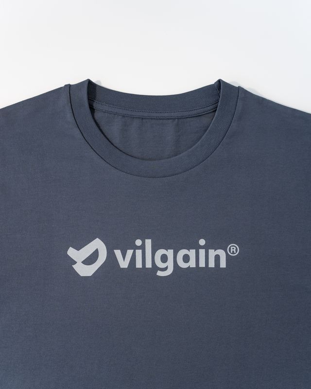 Vilgain Logo Tee L Creatine Grey Obrázek