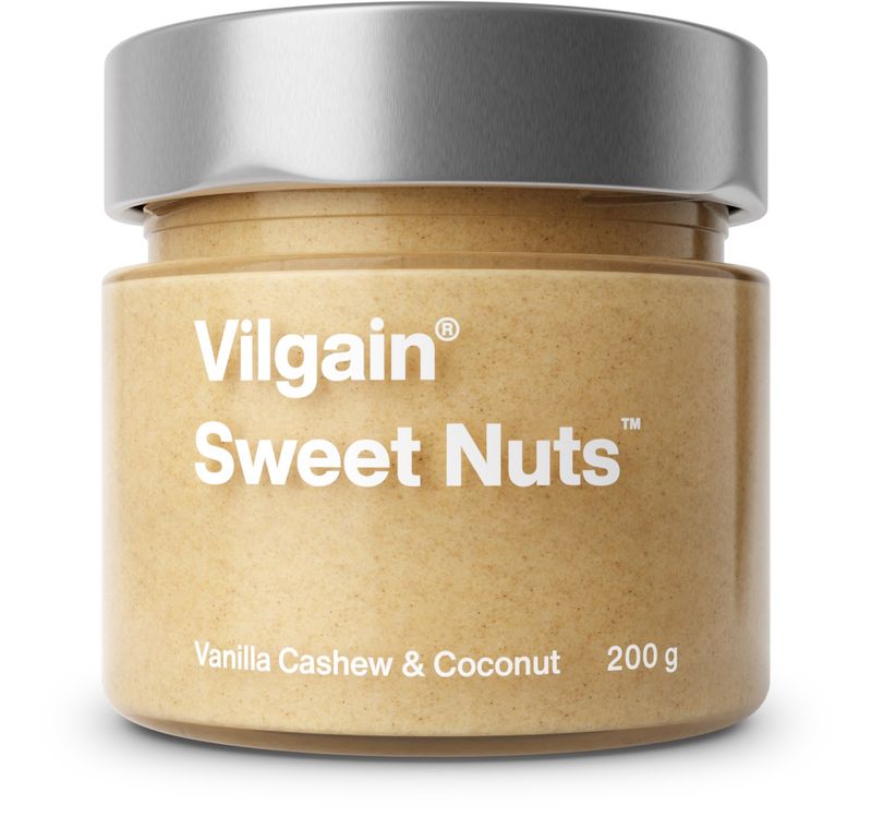 Vilgain Sweet Nuts Kešu a kokos s vanilkou 200 g Obrázek