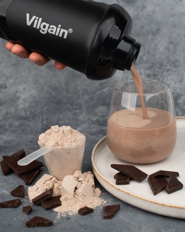 Vilgain Protein Blend dvojitá čokoláda 30 g Obrázek