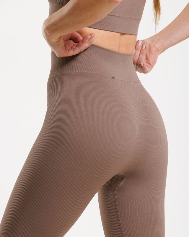 Vilgain Seamless Ribbed Leggings M/L dune Obrázek