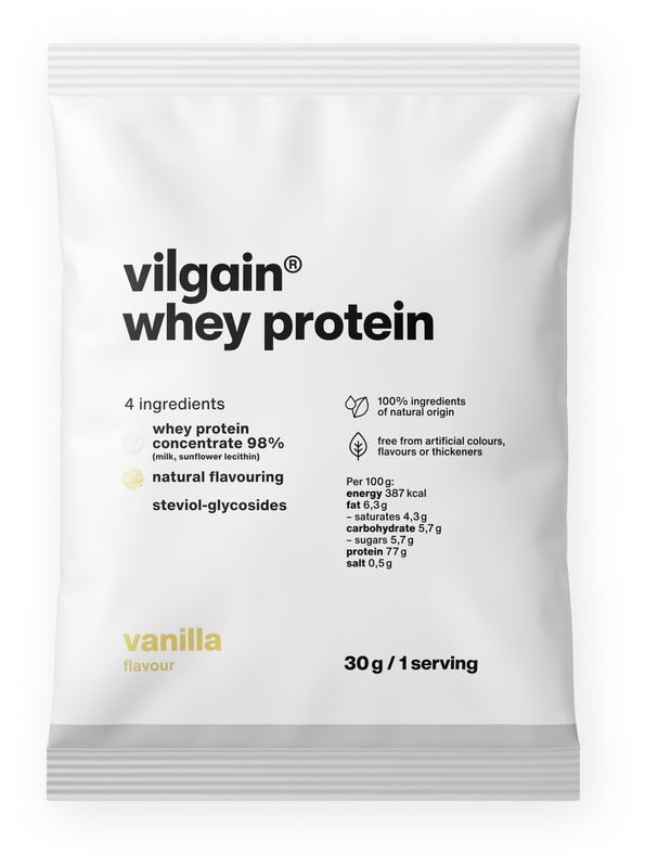 Levně Vilgain Whey Protein – vanilka 30 g