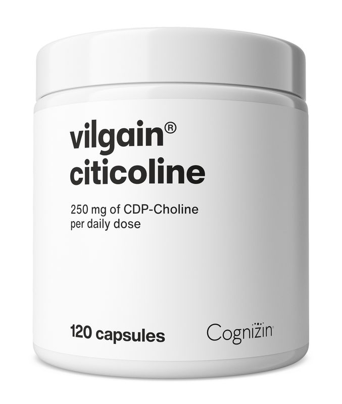 Levně Vilgain Citikolin Cognizin – 120 kapslí