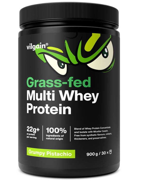 Vilgain Grass-Fed Multi Whey Protein – Nas*aná pistácie 900 g