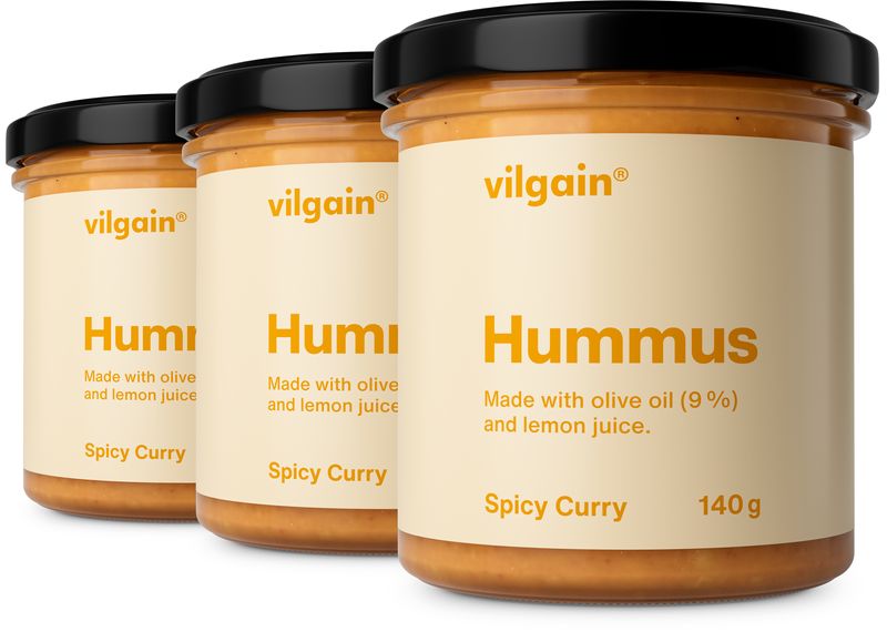 Vilgain Humus – 3× kari 140 g
