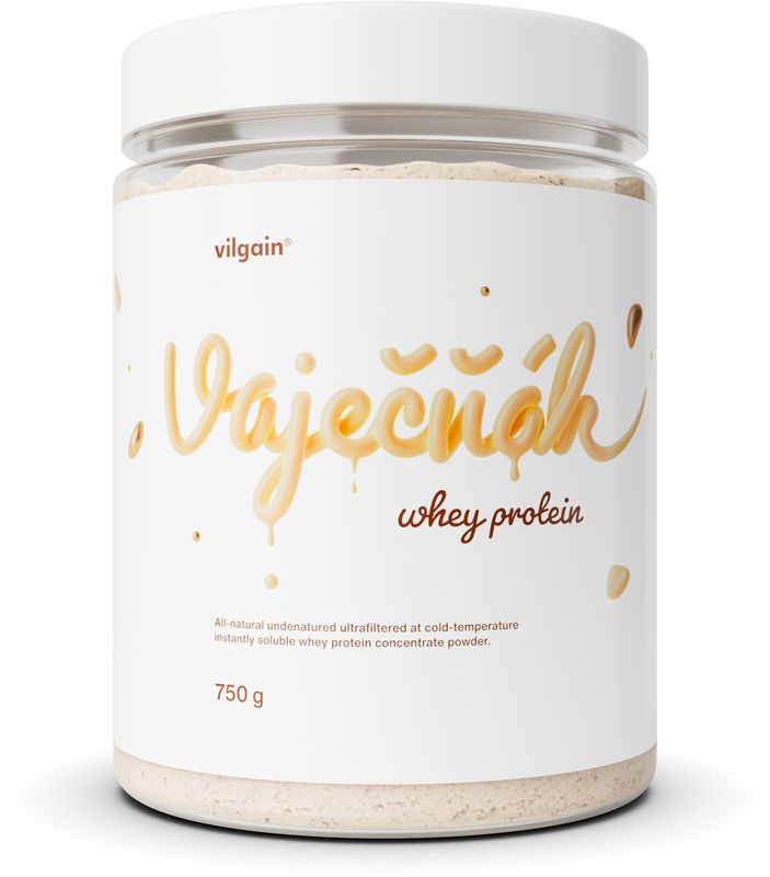 Vilgain Whey Protein vaječný likér 750 g Obrázek