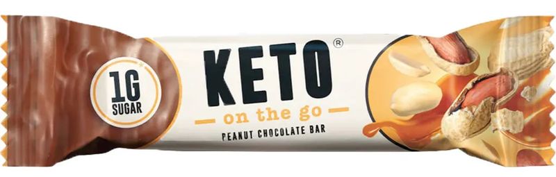 Keto On the go bar – arašidy/čokoláda 35 g