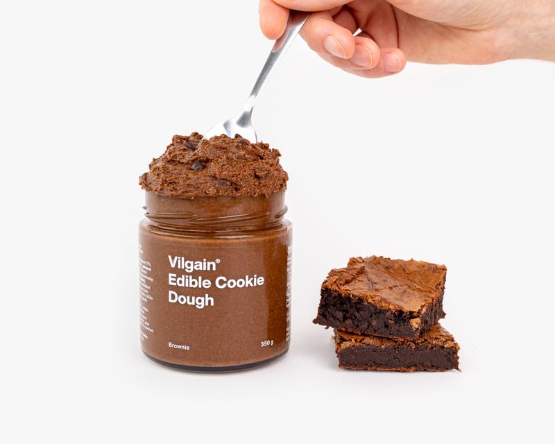 Vilgain Edible Cookie Dough brownie 350 g Obrázek