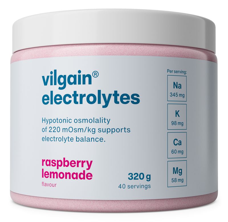 Levně Vilgain Elektrolyty – malinová limonáda 320 g