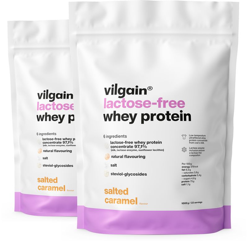 Lactose Free Whey Protein – 2× slaný karamel 1 000 g