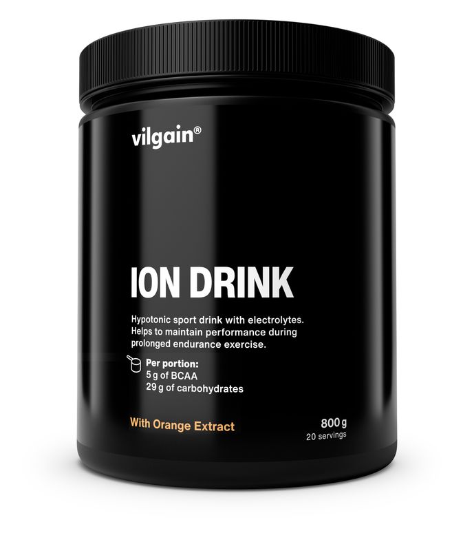 Vilgain Iontový nápoj – pomeranč 800 g