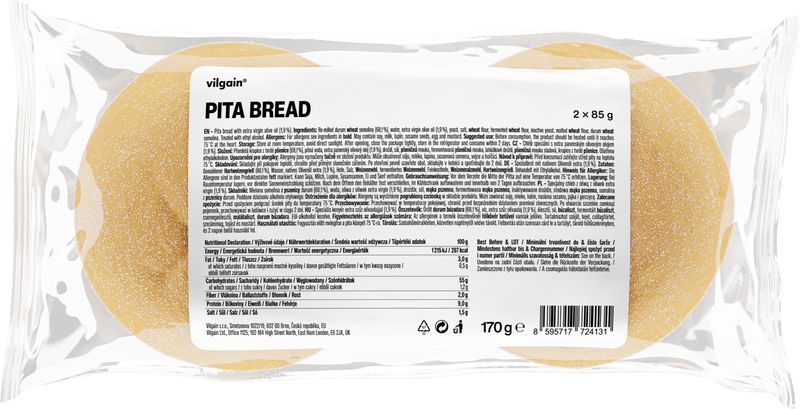 Vilgain Pita chléb – 170 g (2 x 85 g)