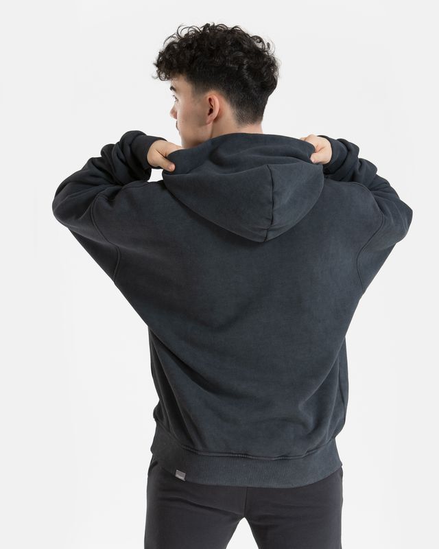 Vilgain Oversize Hoodie XS/S mineral wash black Obrázek