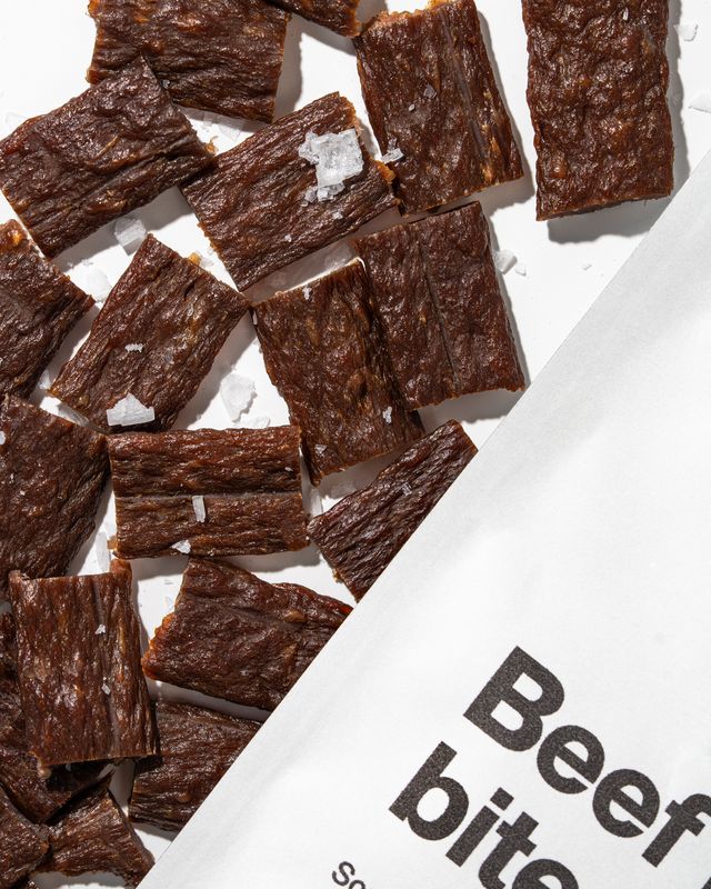 Vilgain Hovězí jerky bites sůl 50 g Obrázek