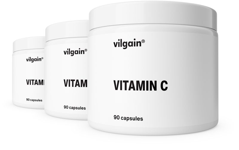 Vilgain Vitamin C –  3× 90 kapslí Obrázek