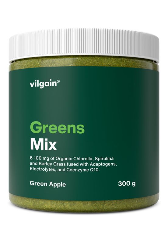Vilgain Greens Mix – zelené jablko 300 g
