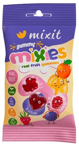 Mixit Ovocné Mixies – Malina/čučoriedka/pomaranč 35 g