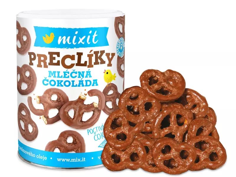 Mixit Praclíky – mliečna čokoláda 250 g