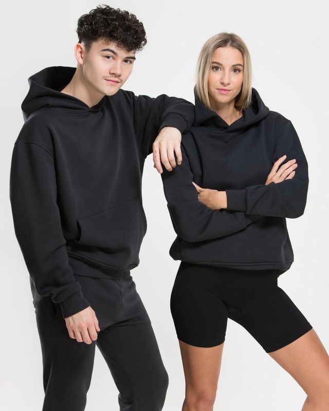 Vilgain Heavy Brushed Hoodie M black Obrázek