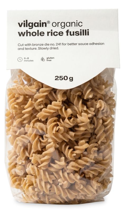 Vilgain Celozrnné cestoviny BIO – fusilli z celozrnnej ryže 250 g