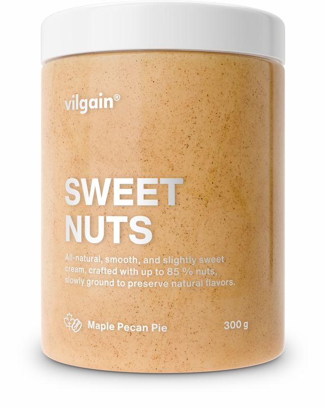 Vilgain Sweet Nuts pekanový koláč s javorovým sirupem 300 g