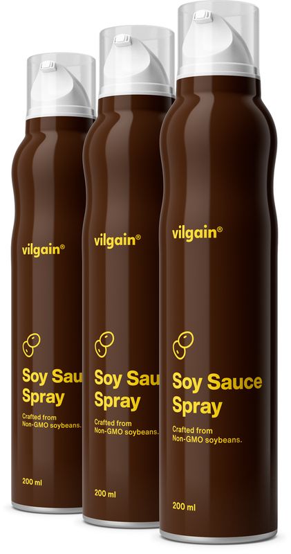 Levně Vilgain Sójová omáčka ve spreji – 3× 200 ml