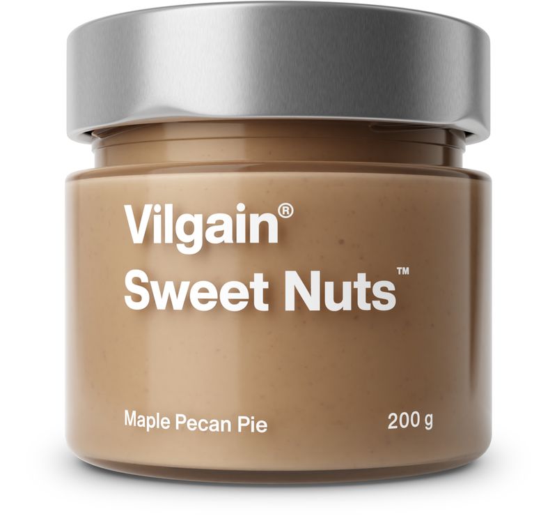 Vilgain Sweet Nuts pekanový koláč s javorovým sirupem 200 g Obrázek