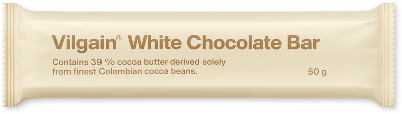 Vilgain Čokoládová tyčinka bílá čokoláda 45 g