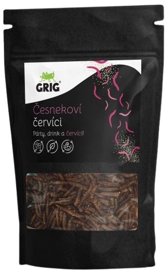 GRIG Sušené červíky – cesnak 20 g