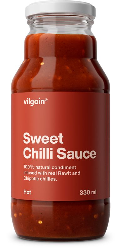 Levně Vilgain Sweet Chilli omáčka – Pálivá 330 ml