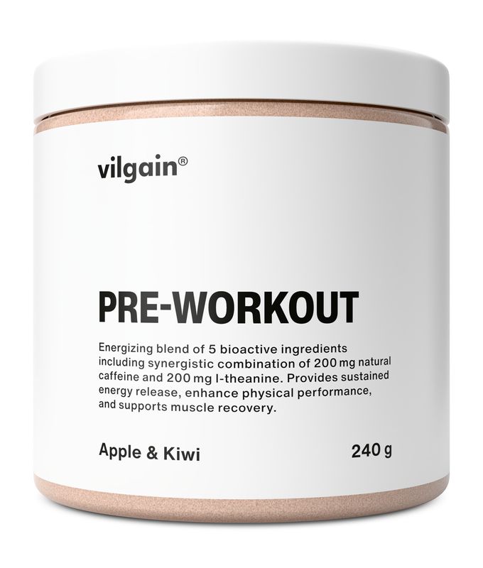 Vilgain Pre-Workout – alma kivivel 240 g akciós termékkép 1