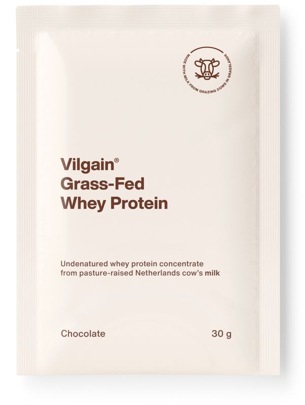 Vilgain Grass-Fed Whey Protein čokoláda 30 g Obrázek