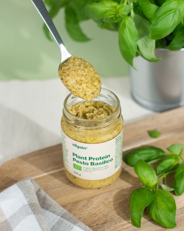 Vilgain Plant Protein Pesto BIO Basilico 130 g Obrázek