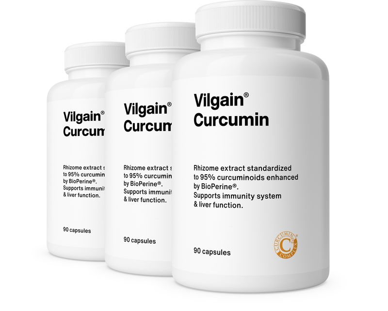 Vilgain Kurkumin – 3× 90 kapslí