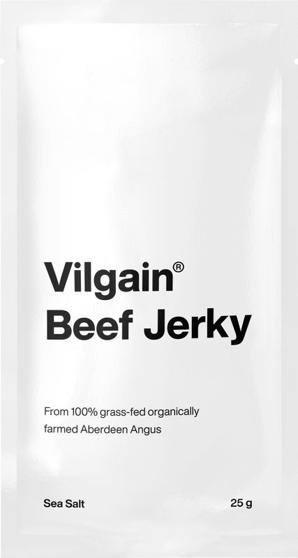 Vilgain Hovězí jerky BIO mořská sůl 25 g Obrázek