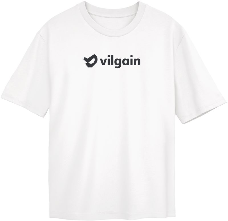 Vilgain Logo Tee L White Obrázek