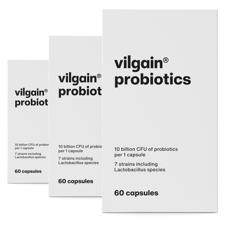 Levně Vilgain Probiotika – 3× 60 kapslí