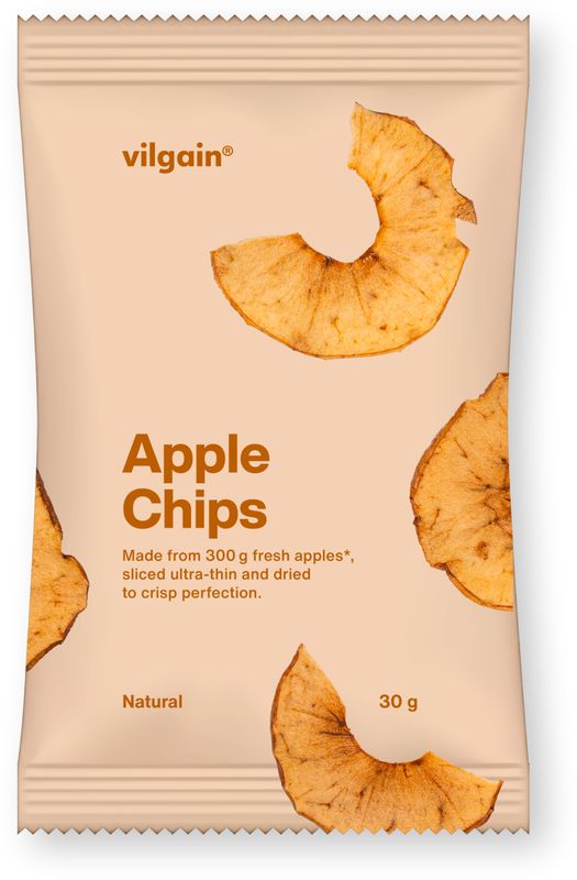 Vilgain Jablečné chipsy – natural 30 g