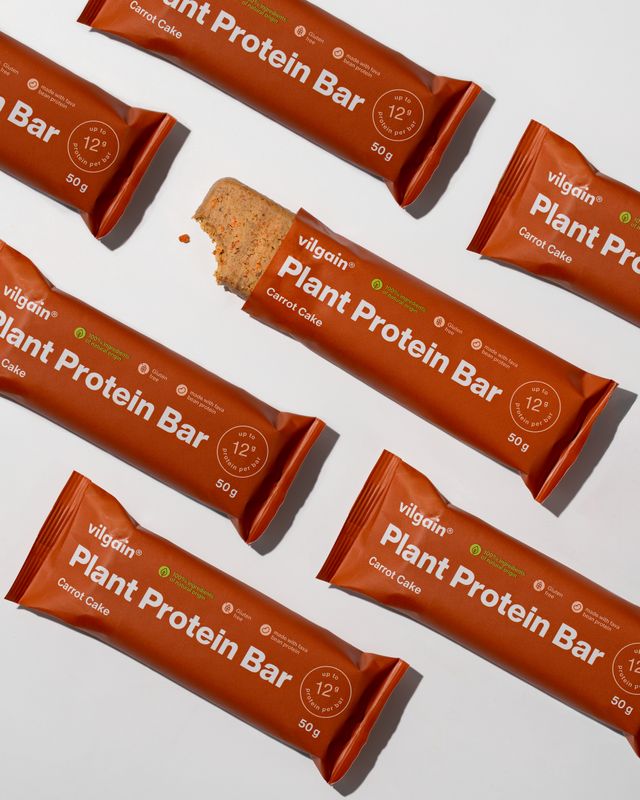 Vilgain Vegan Protein Bar mrkvový dort 50 g Obrázek