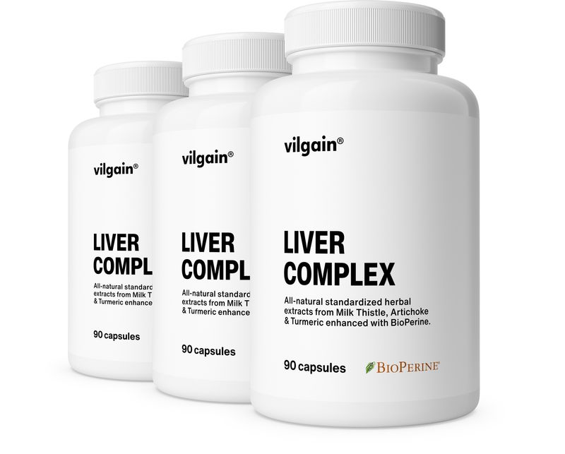 Vilgain Liver Support – 3× 90 kapslí