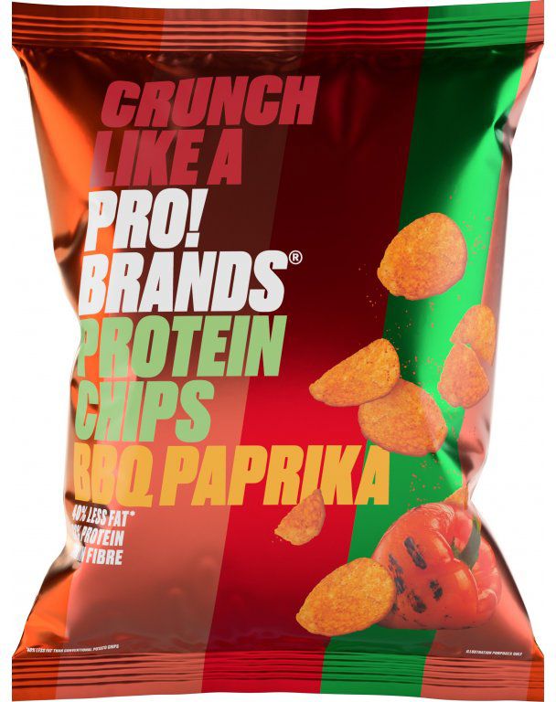 PRO!BRANDS Chips 50 g PŘÍCHUŤ: BBQ/paprika