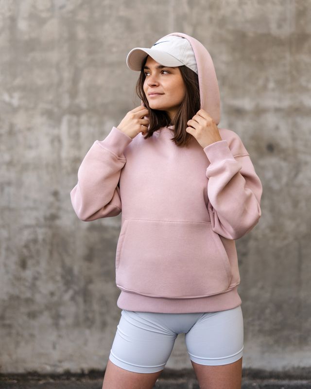 Vilgain Heavy Brushed Hoodie S rose Obrázek