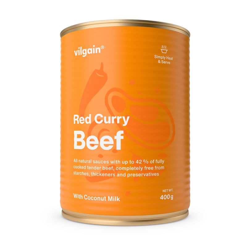 Levně Vilgain Hovězí na kari – 400 g