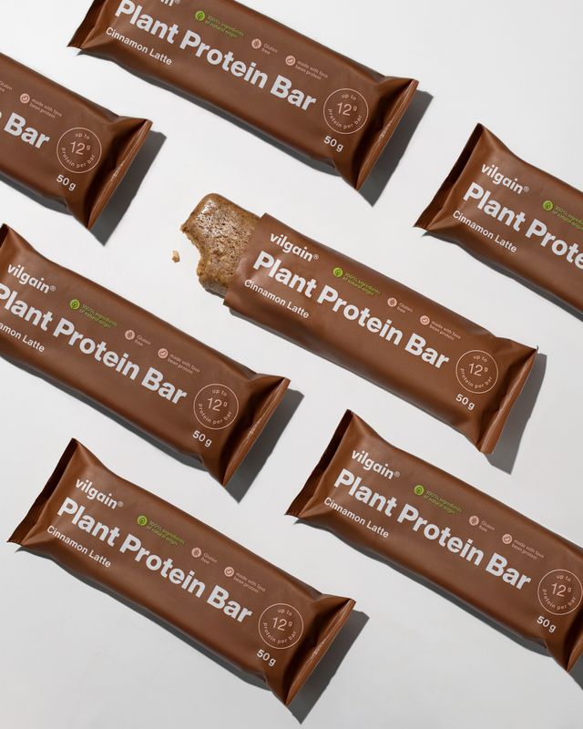 Vilgain Vegan Protein Bar skořicové latté 50 g Obrázek