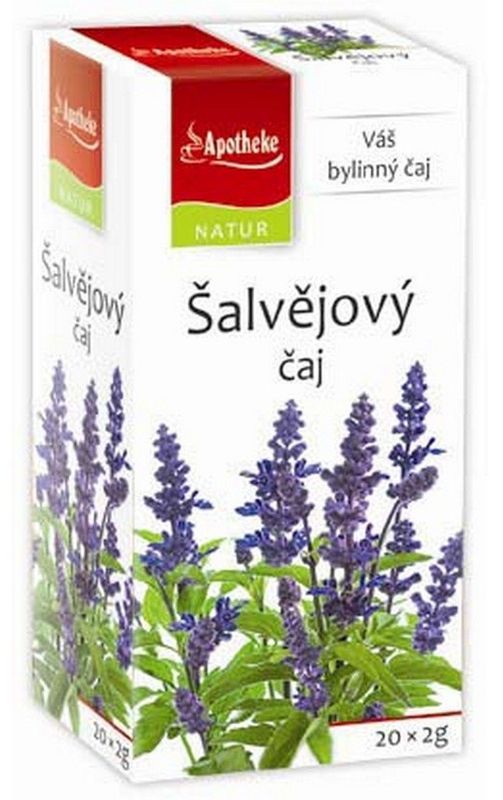 Green Apotheke Čaj Šalviový – 40 g (20 x 2 g)