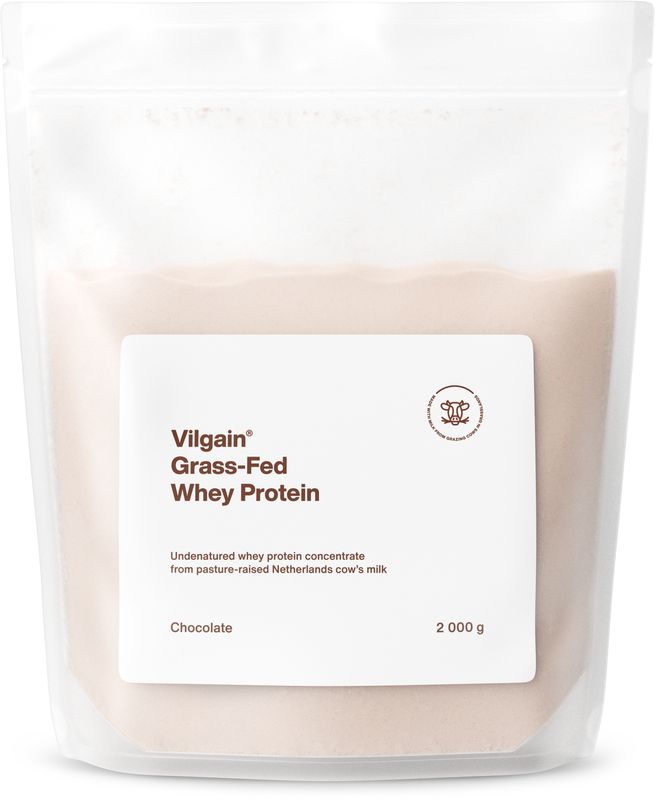 Vilgain Grass-Fed Whey Protein čokoláda 2000 g Obrázek