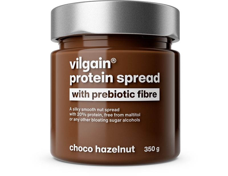 Vilgain Proteinový krém s prebiotickou vlákninou – lískové ořechy s čokoládou 350 g